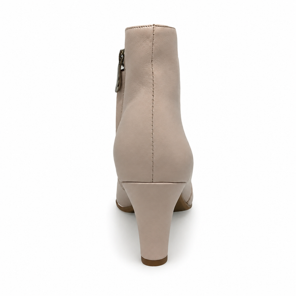 Django & Juliette Tomie Leather Boot ~ Black ~ Nude