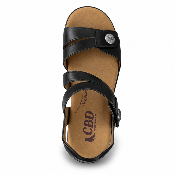CBD Trophy ~ Tan Leather Sandals