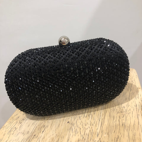 GLAMOUR ~ Vintage Diamond Studded Clutch