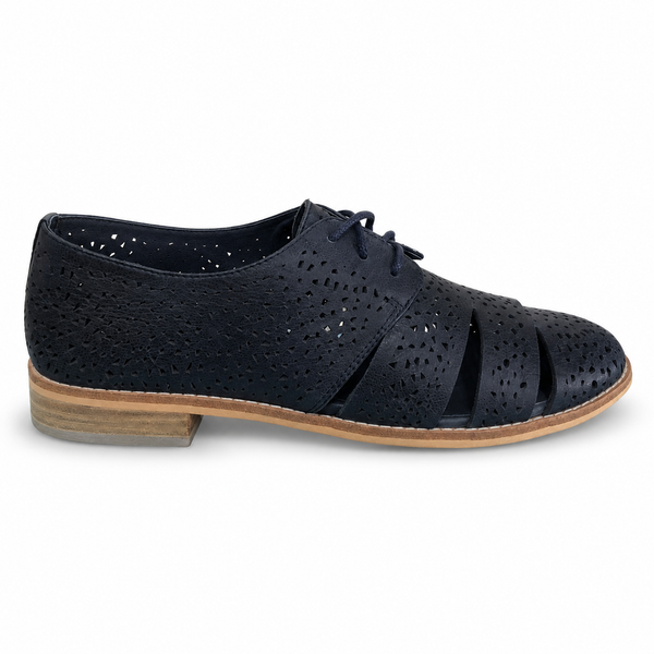 Django & Juliette Abra Leather ~ Navy