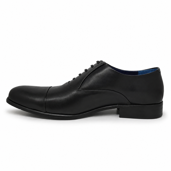 Wild Rhino Albert Black Leather Shoe