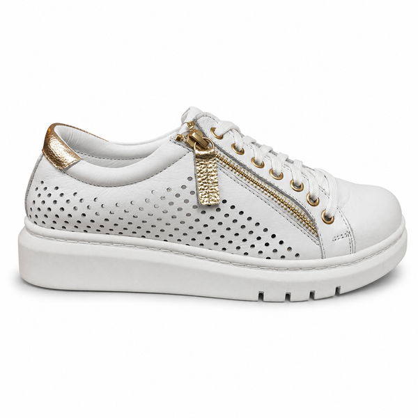 Rilassare Timor White Gold Sneaker
