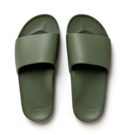 Archies Slides Unisex ~ Black ~ Chocolate ~ Tan ~ White ~ Taupe ~ Khaki ~ Peach ~ Navy