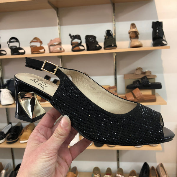 Katie N Me ~ Sparkly ~ Black ~ Rose Gold
