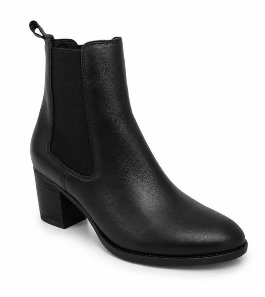 Django & Juliette Beemo 2 Colours Leather Boot ~ Cognac ~ Black