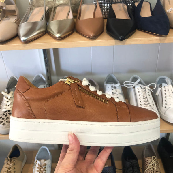 Sala Abbey Tan Coconut Sneaker