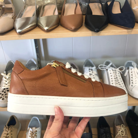 Sala Abbey Tan Coconut Sneaker