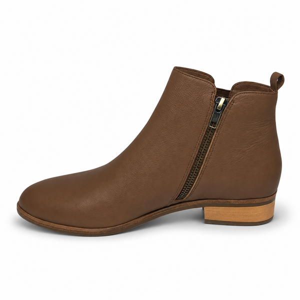 Django & Juliette Inflict Cognac Leather Boot