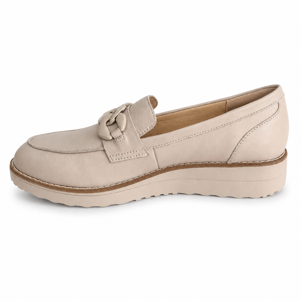 Top End Ozama ~ 3 Colours ~ Black ~ Dark Tan ~ NEW COLOUR VANILLA ~ Leather Loafer