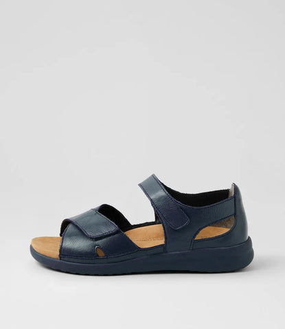 Ziera Bronn ~ Black ~ Dark Tan Leather