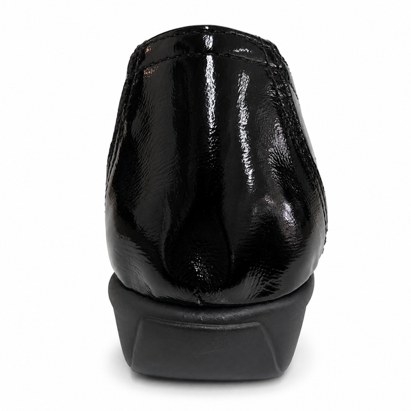 Sala Samantha Black Patent Penny Loafer