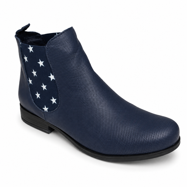 Bueno Cougar Leather boot  ~ Taupe ~ Navy ~ Black