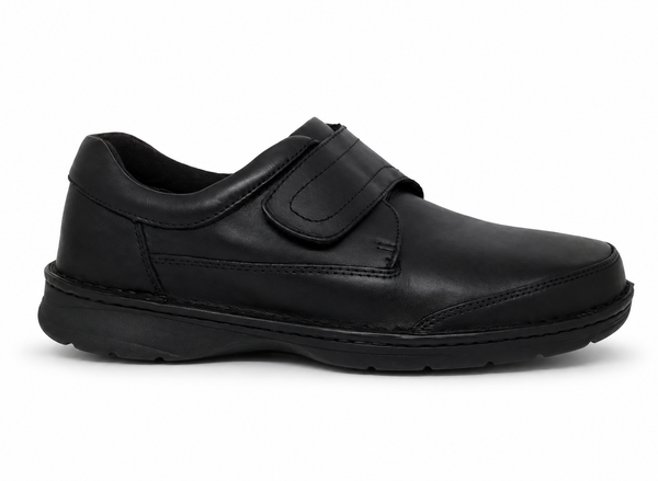 Slatters Access/ Axease Comfort Walker Black Leather