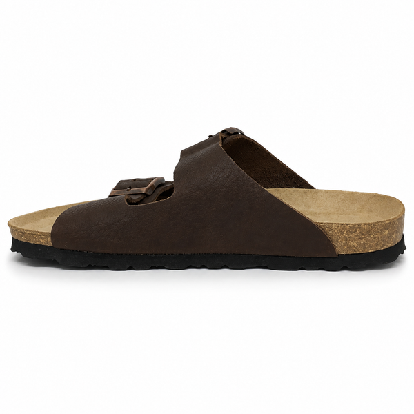 Klouds Silver Lining Hawaii Mens Sandal Coffee Leather