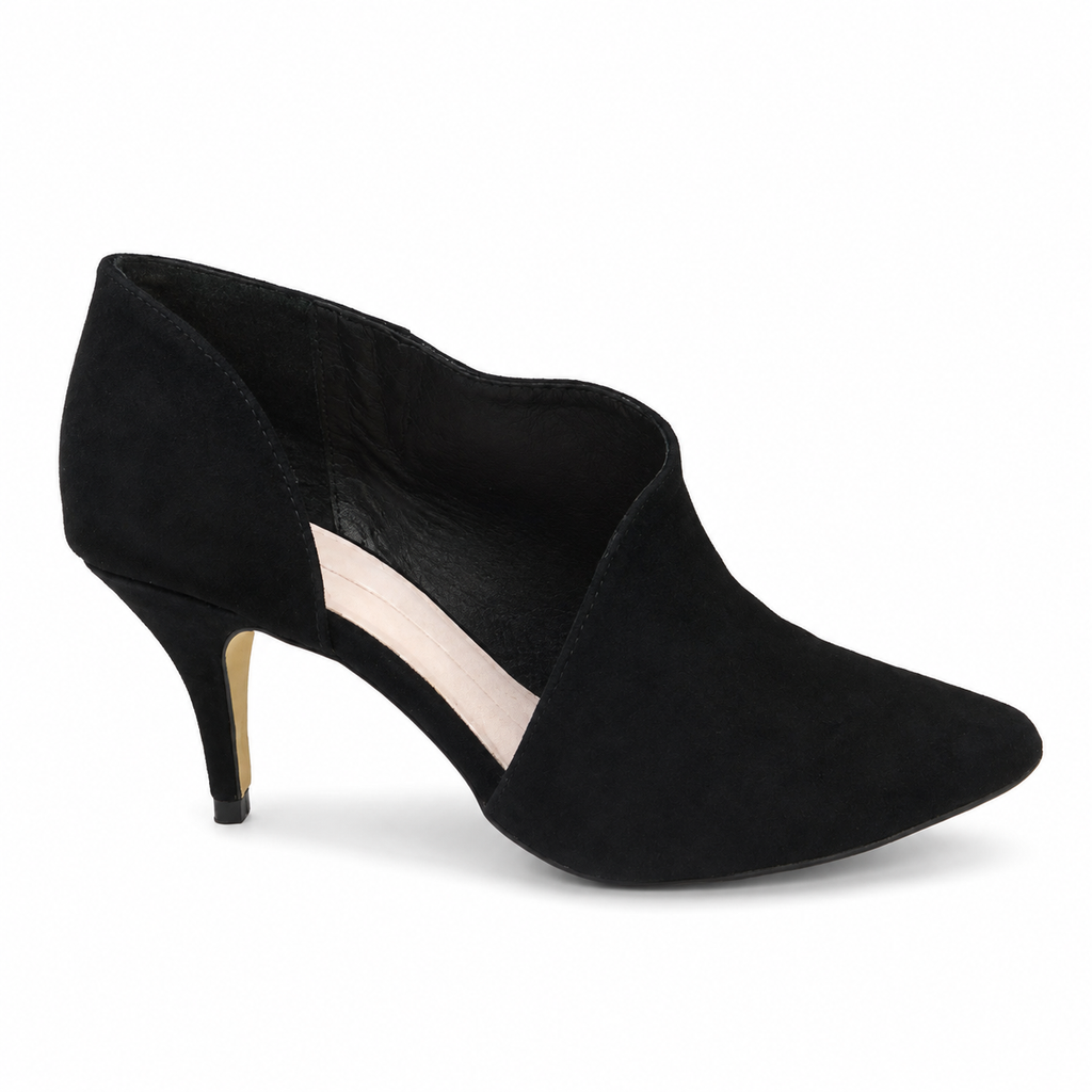 Mollini Leaven Black Suede Heel