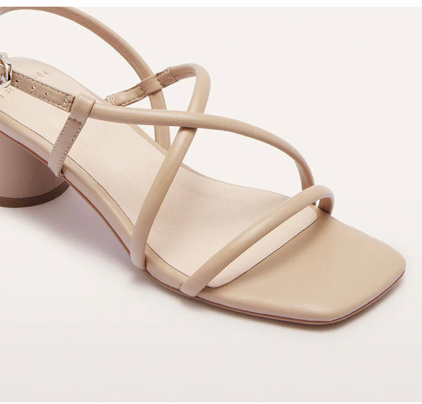 Frankie4 Lottie Sand Strappy Heel
