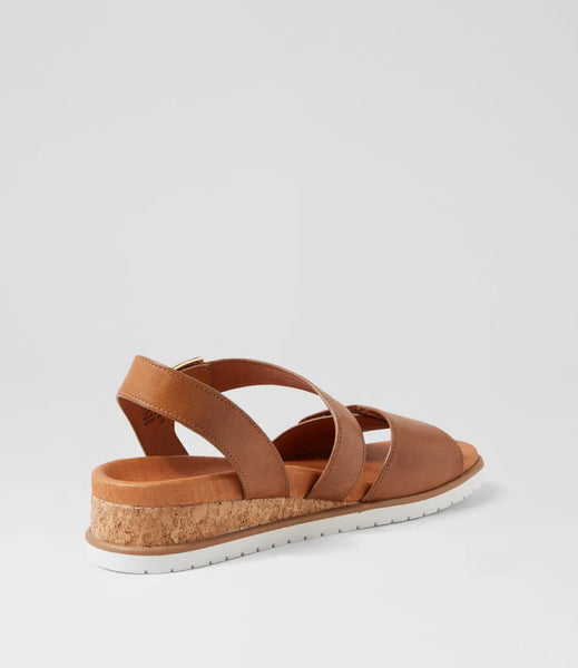 Ziera Vamsy ~ Tan/White Leather
