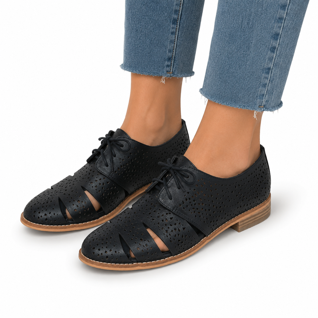Django & Juliette Abra Leather ~ Navy