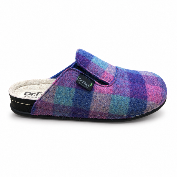 Dr Feet Harriet Slide Slipper 3 Colours