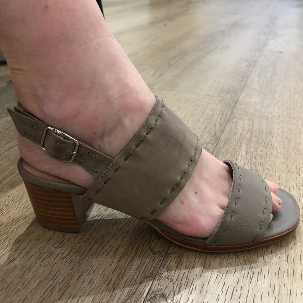 Gamins Zaba Olive Leather