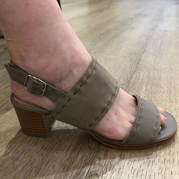 Gamins Zaba Olive Leather