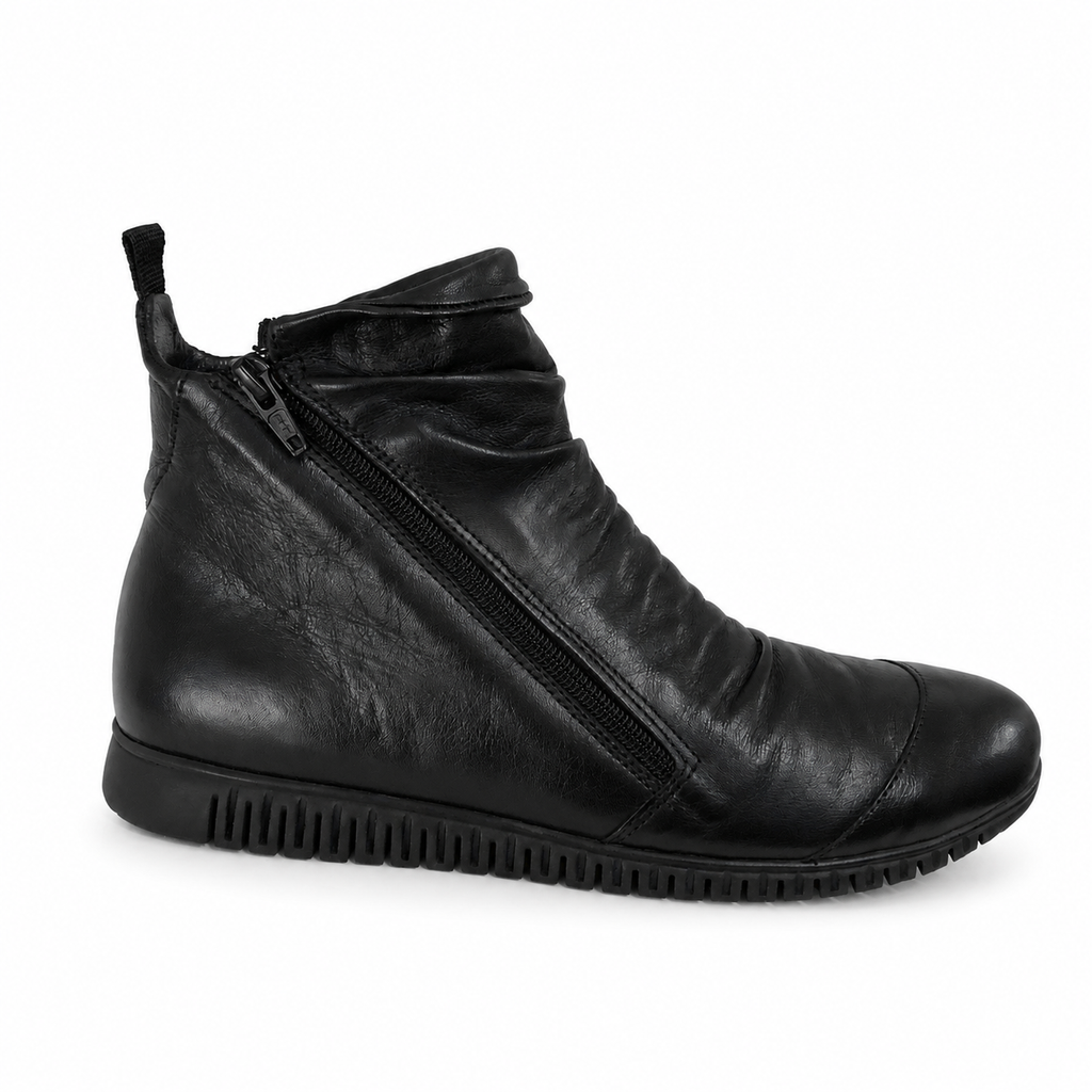 Sala Meteor Black Leather Boot