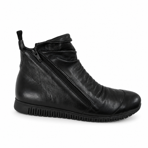 Sala Meteor Black Leather Boot