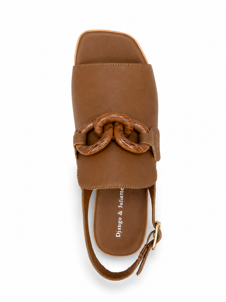 Django & Juliette Kameli ~ 4 Colours ~ Black ~ Cognac ~ Dark Tan ~ Almond ~ Leather