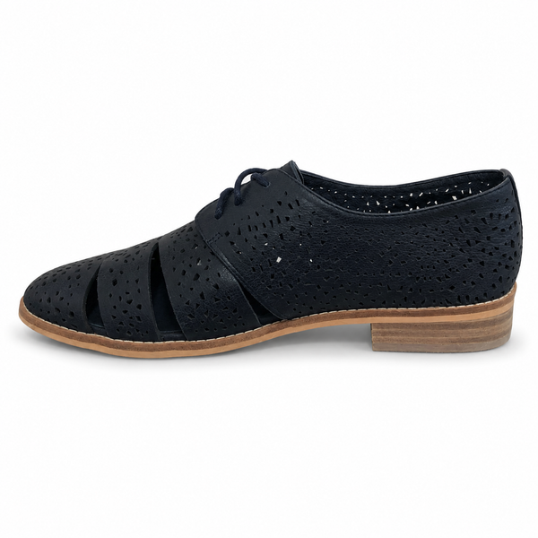 Django & Juliette Abra Leather ~ Navy