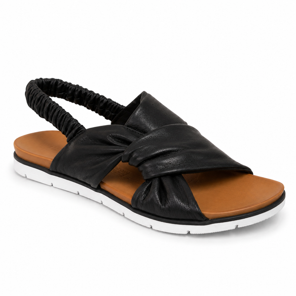 Cabello Yara 3 Colours ~ Black ~ Tan ~ Metallic Gold ~ Leather Sandal