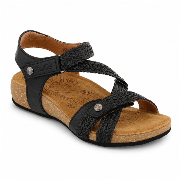Taos Trulie Leather Sandal ~ Black ~ Honey ~ Stone RRP Elsewhere $199.95