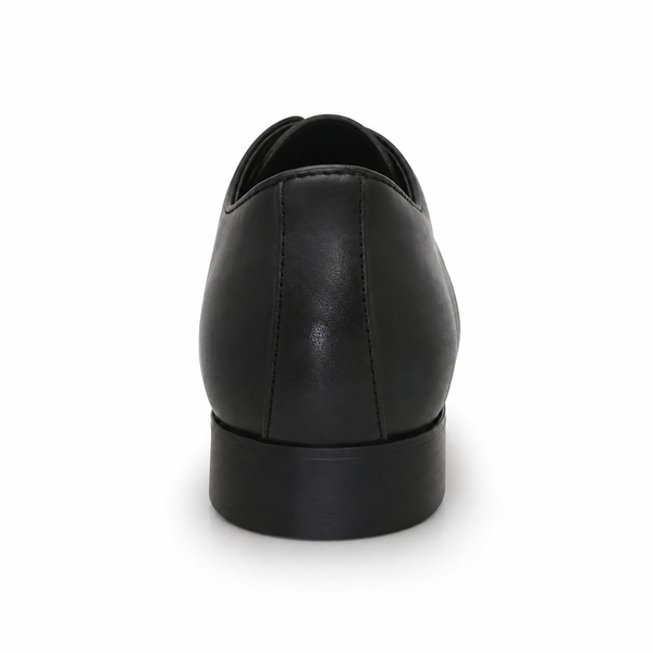 Slatters Hampton Black Leather Shoe