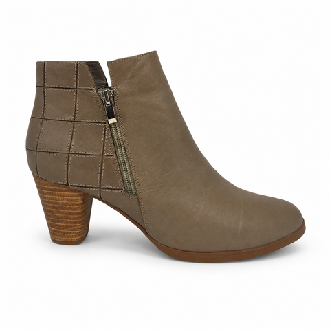 Django & Juliette Kings Light Grey Leather boot