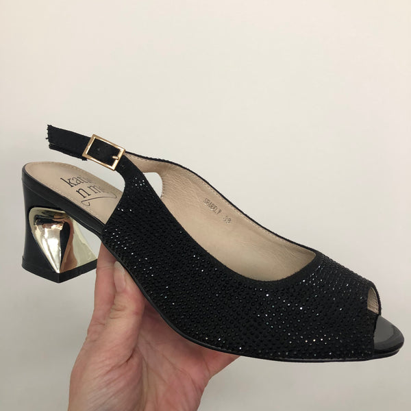 Katie N Me ~ Sparkly ~ Black ~ Rose Gold