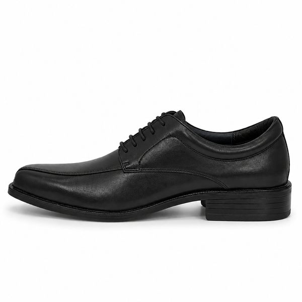 Slatters Hampton Black Leather Shoe