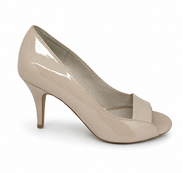 Lily Rose Gidget Heel 2 Colours ~ Green ~ Patent Leather