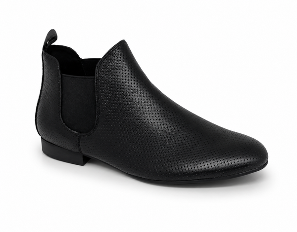 Django & Juliette Global Leather Ankle Boot ~ 4 Colours ~ Black ~ Grey ~ Cognac ~ Red
