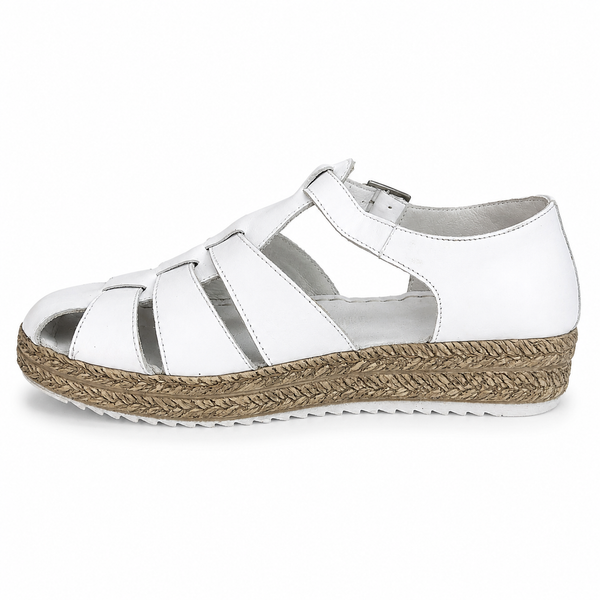 Sala Eddie Fisherman Sandal ~ Black ~ Taupe ~ White