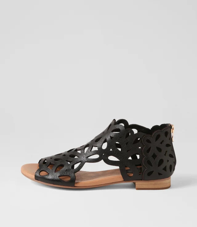 Django & Juliette Pietro 2 Colours ~ Black ~ Tan