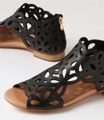 Django & Juliette Pietro 2 Colours ~ Black ~ Tan