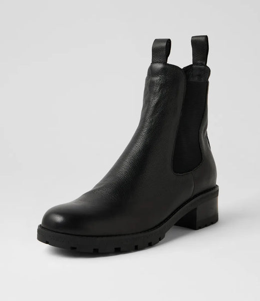 Django & Juliette Medgars Chelsea Boot ~ 2 Colours ~ Black ~ New Cognac