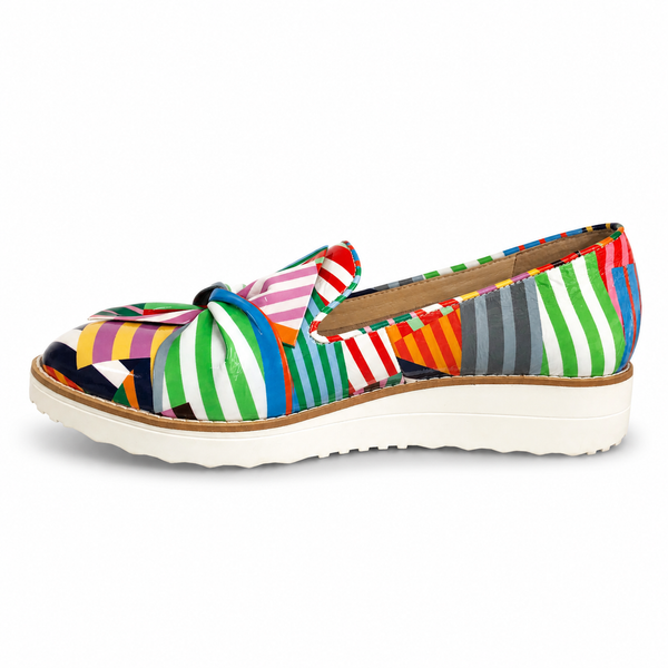 Top End Oclem ~  11 Colours ~ Black ~ Tan ~ Navy ~ Pale Rose ~ Tan Choc Sole ~ Silver ~ Denim ~ White Stripe Multi