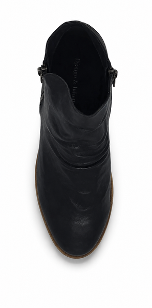 Django & Juliette Rankin Leather Boot ~ Cognac ~ Navy ~ Grey ~ Black
