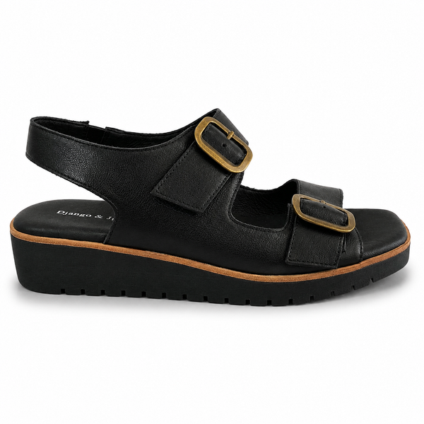 Django and Juliette Kelita 3 Colours ~ Dark Tan ~ Almond ~ Black ~ Leather