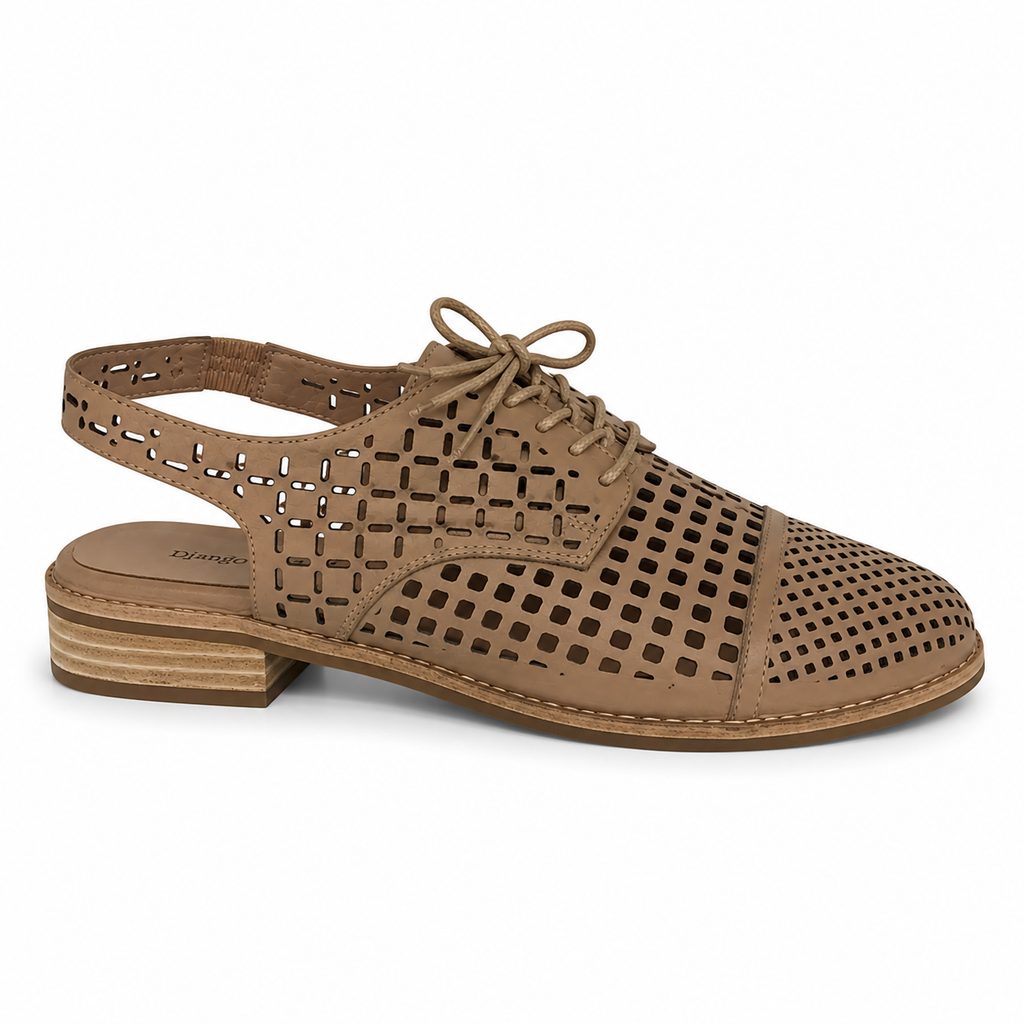 Django & Juliette Addy Latte Leather