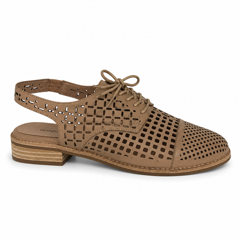 Django & Juliette Addy Latte Leather