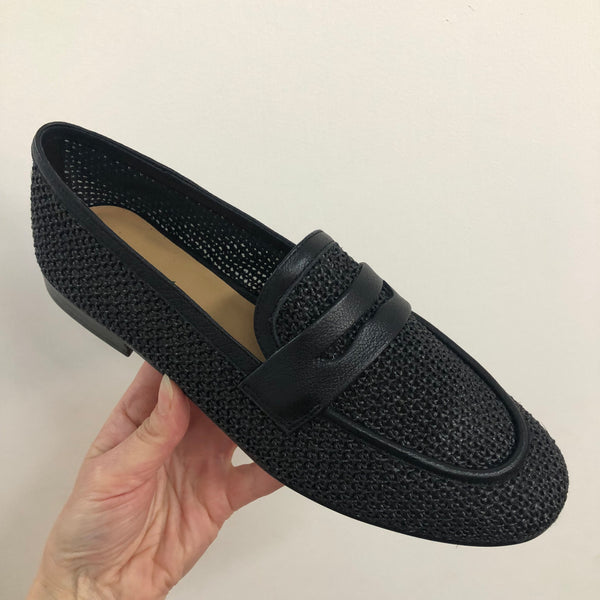Django & Juliette ~ Iras Natural ~ Black ~ Raffia