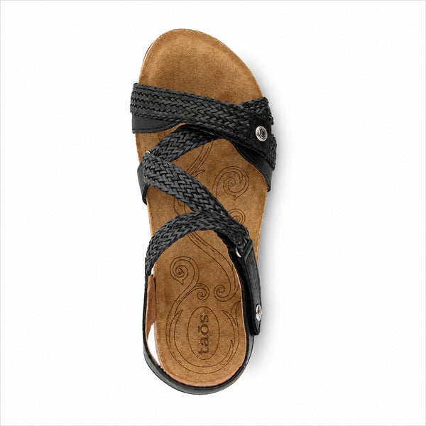 Taos Trulie Leather Sandal ~ Black ~ Honey ~ Stone RRP Elsewhere $199.95