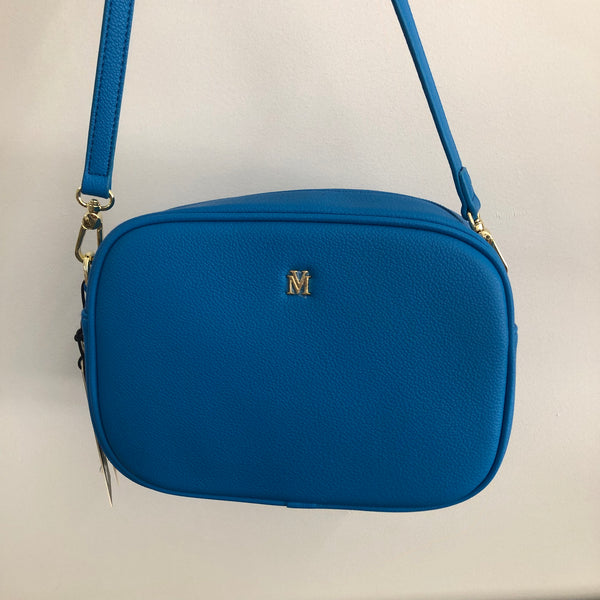 Vera May Donna Blue Vegan Cross Body Camera Bag