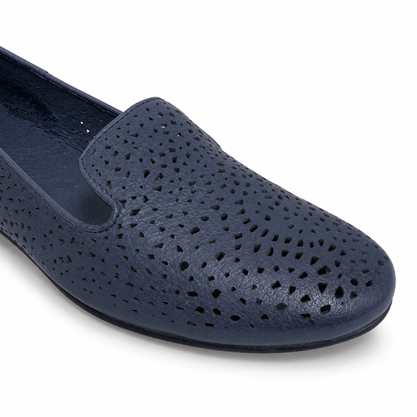 Django & Juliette Allout Leather 2 Colours ~ Navy ~ Black